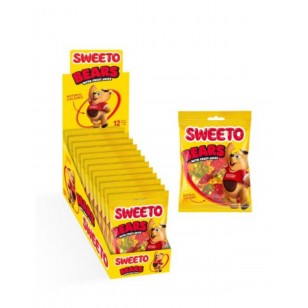 Sweeto Bears Jelly Sweets Halal 80g 12 Bag